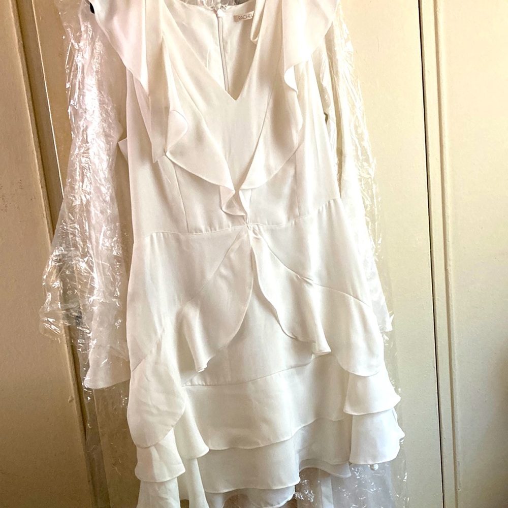 Rachel Toy Size 12 White Summer Dress